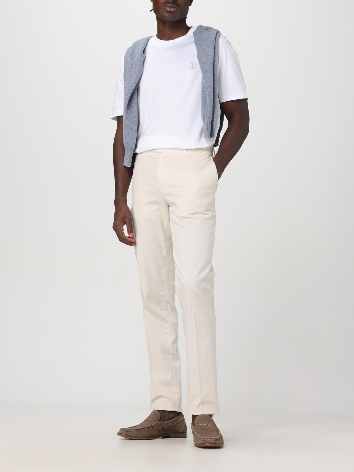 BRUNELLO CUCINELLI PULLOVER: Pullover herren Brunello Cucinelli, Hellblau - Img 2