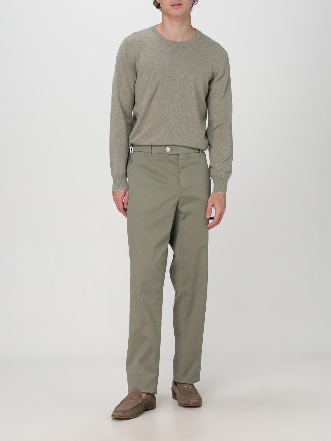 BRUNELLO CUCINELLI PULLOVER: Pullover herren Brunello Cucinelli, Grün - Img 2