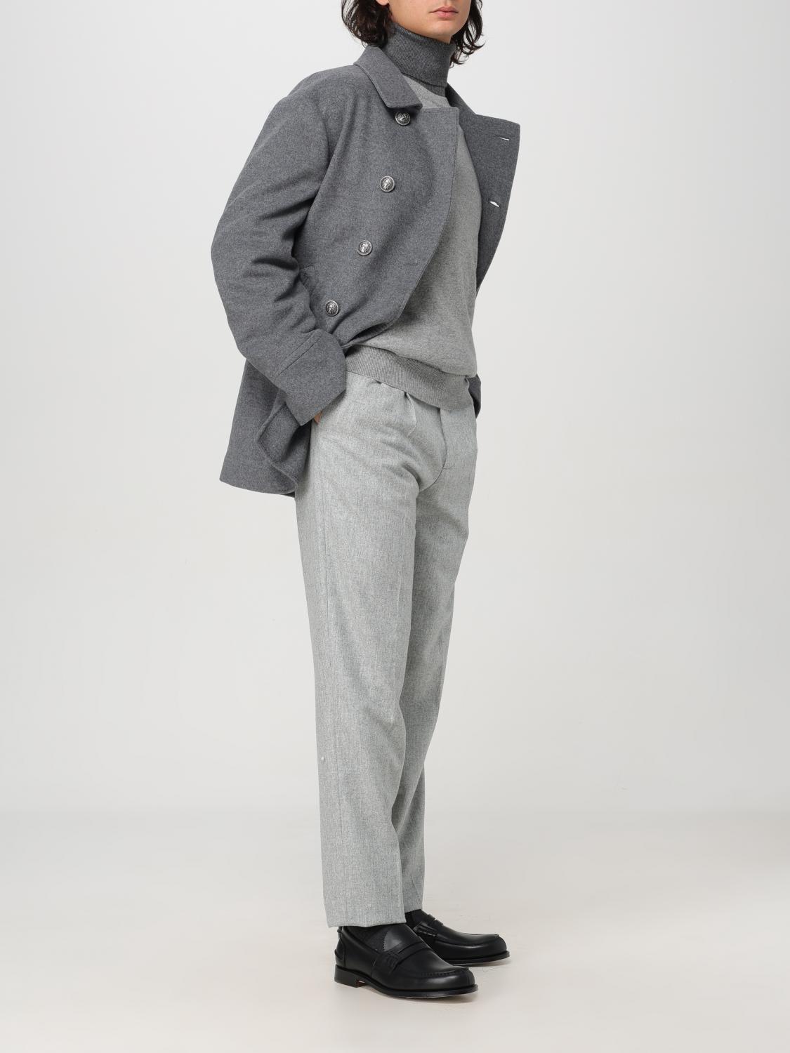 BRUNELLO CUCINELLI PULLOVER: Pullover herren Brunello Cucinelli, Grau - Img 2