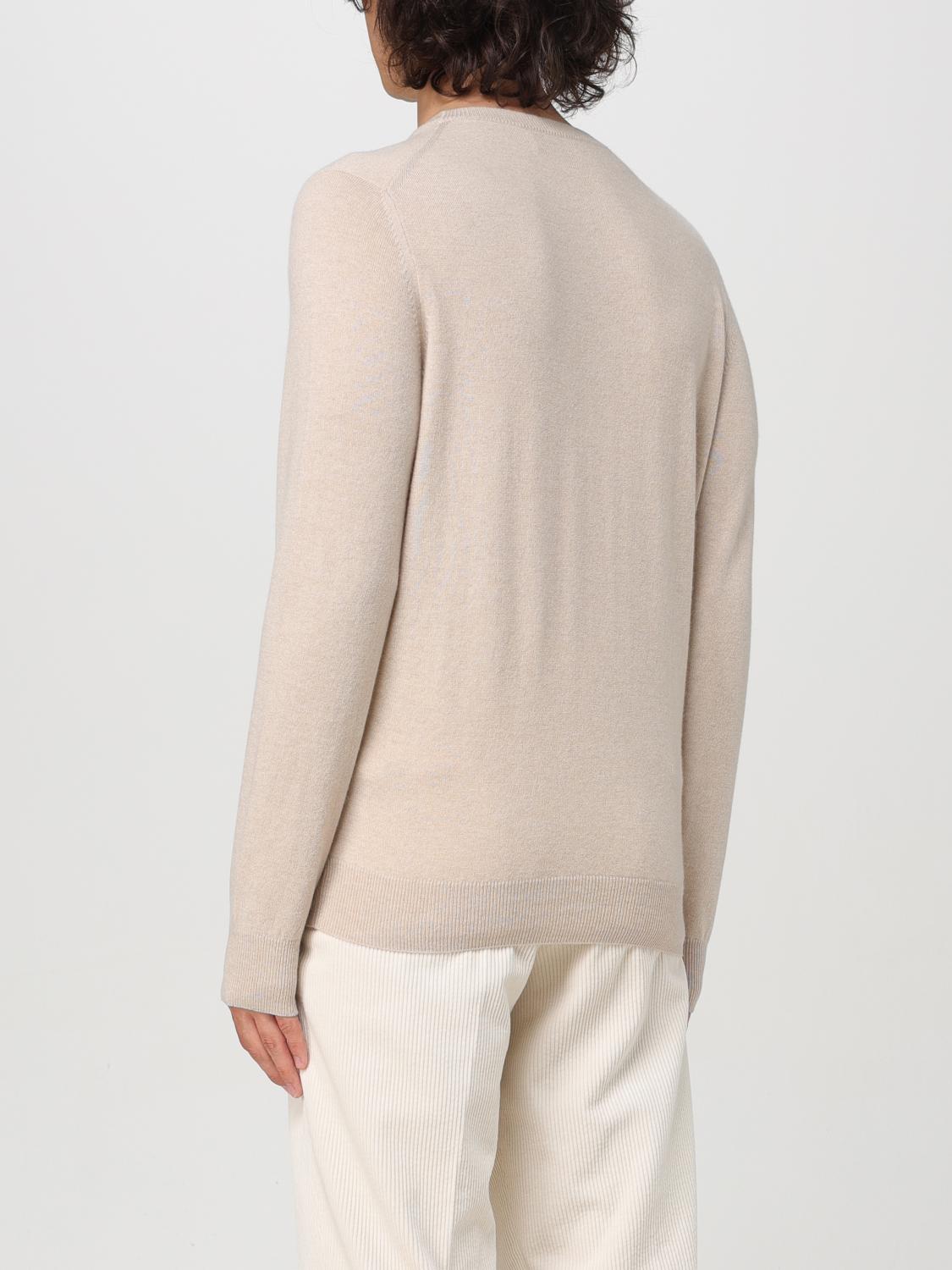 BRUNELLO CUCINELLI PULLOVER: Pullover herren Brunello Cucinelli, Beige - Img 3