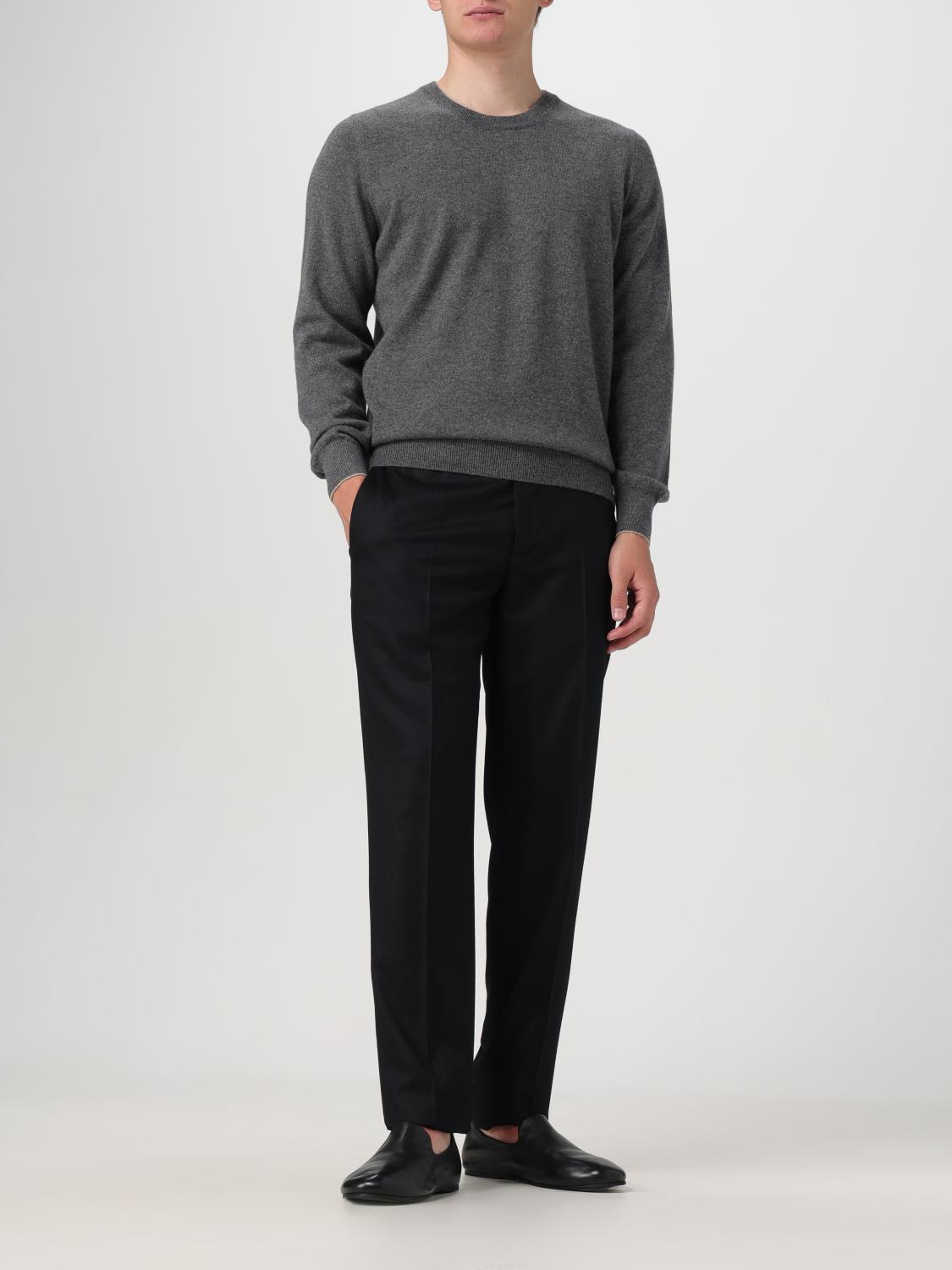 BRUNELLO CUCINELLI PULLOVER: Pullover herren Brunello Cucinelli, Grau 1 - Img 2