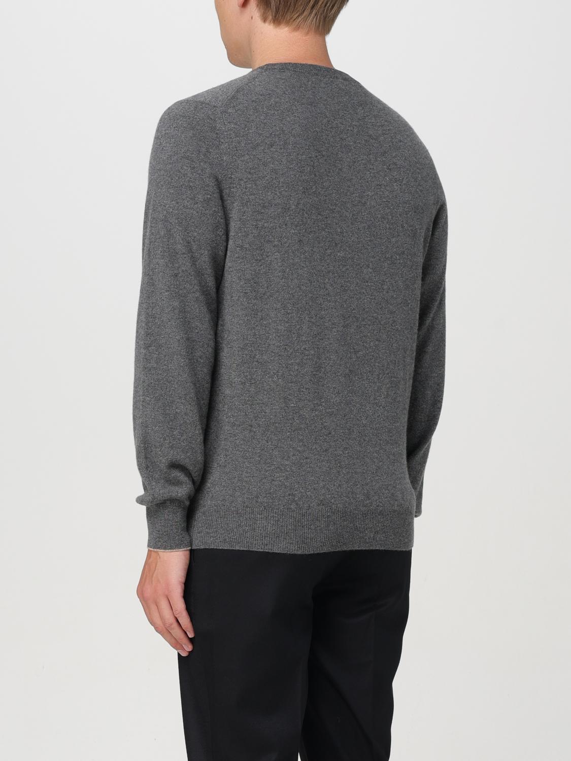 BRUNELLO CUCINELLI PULLOVER: Pullover herren Brunello Cucinelli, Grau 1 - Img 3