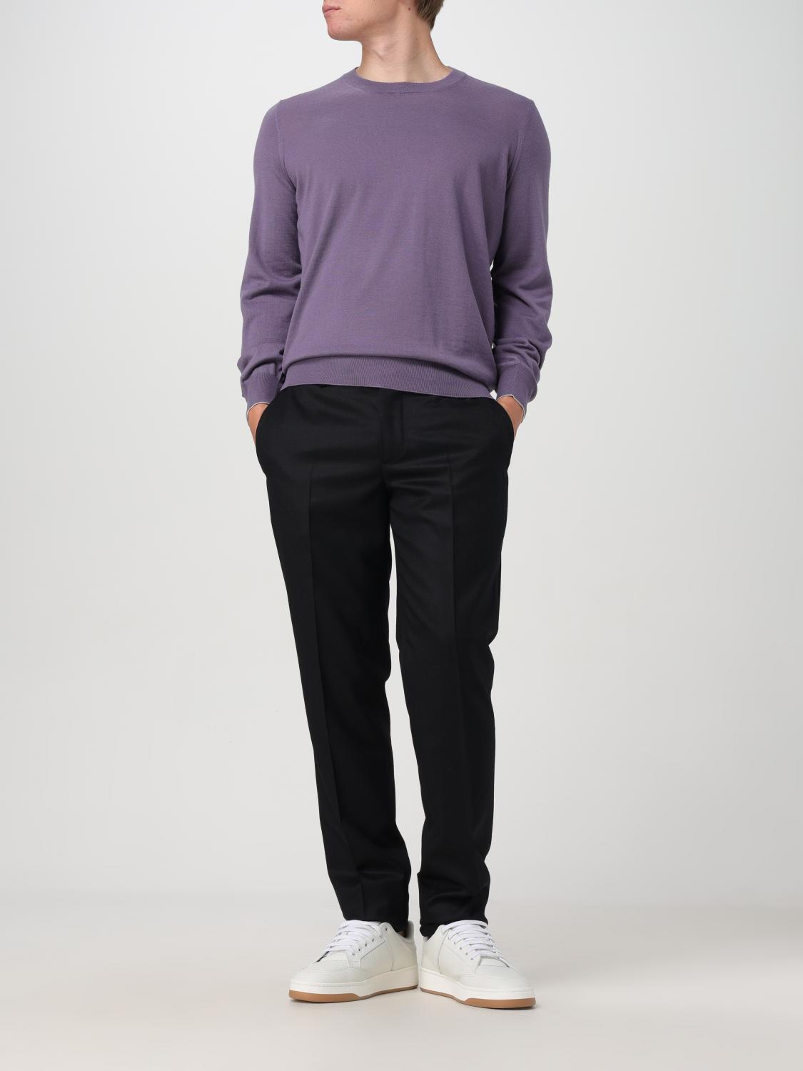 BRUNELLO CUCINELLI PULLOVER: Pullover herren Brunello Cucinelli, Blau - Img 2