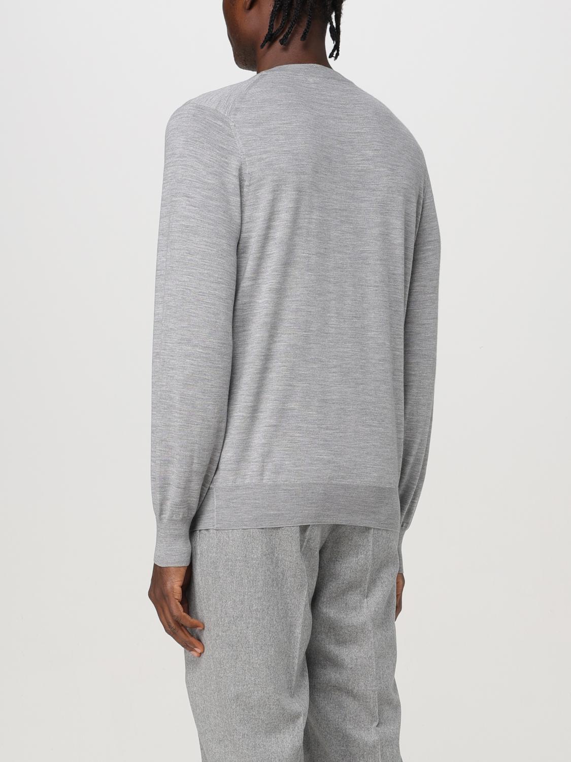 BRUNELLO CUCINELLI PULLOVER: Pullover herren Brunello Cucinelli, Grau - Img 3