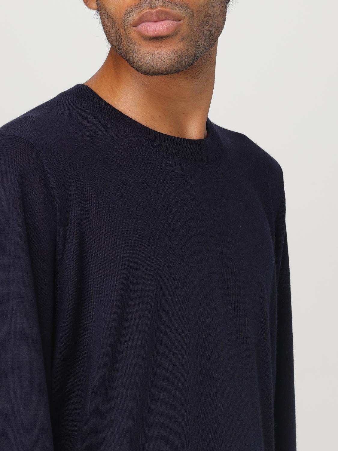 BRUNELLO CUCINELLI PULL: Pull homme Brunello Cucinelli, Bleu Marine - Img 5