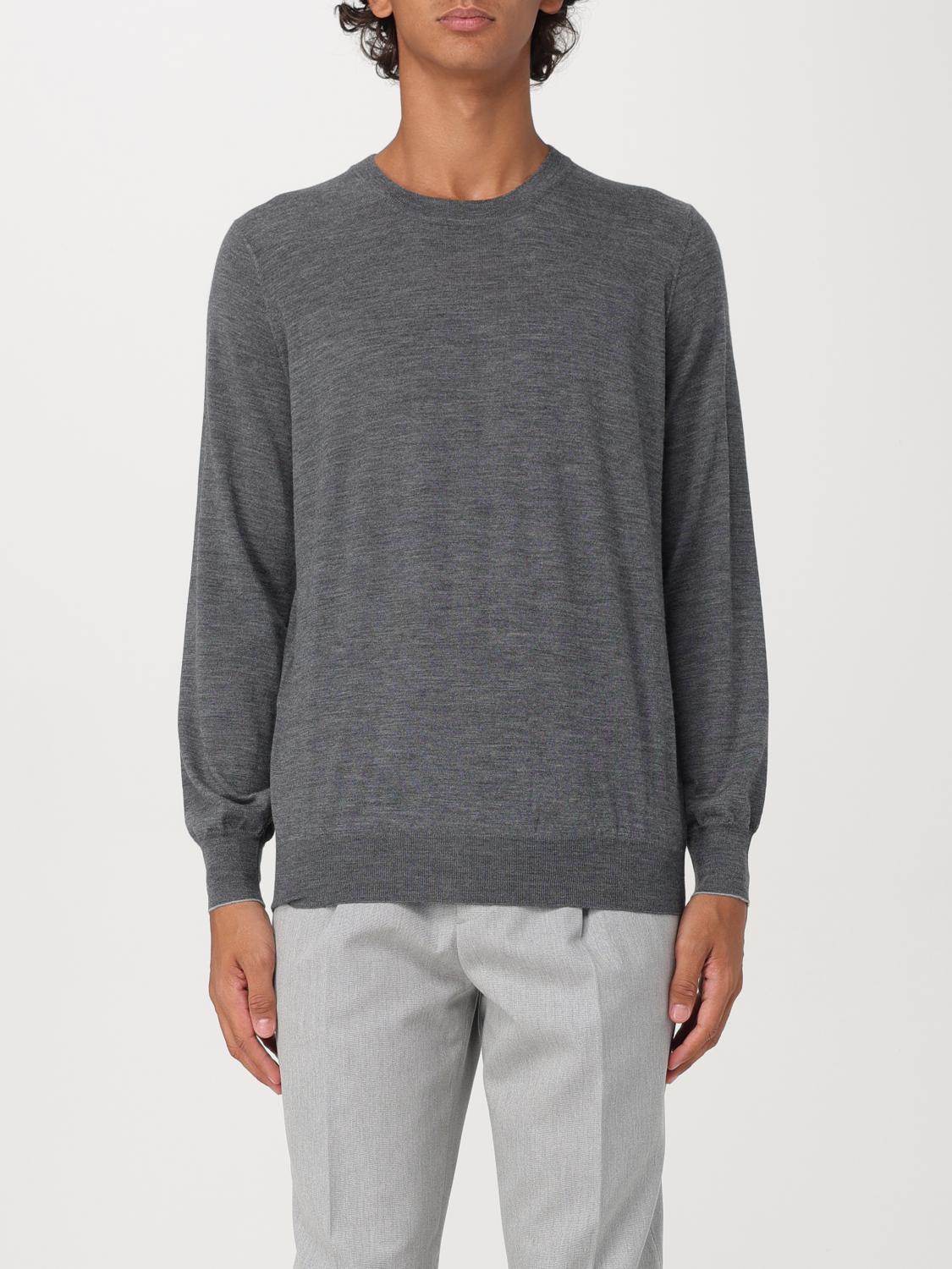 BRUNELLO CUCINELLI PULL: Pull homme Brunello Cucinelli, Gris 2 - Img 1