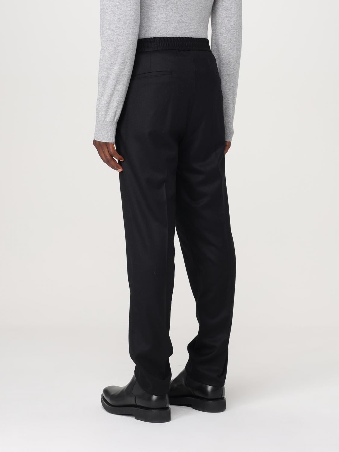 BRUNELLO CUCINELLI PANTALONI: Pantalone Brunello Cucinelli in lana , Nero - Img 3