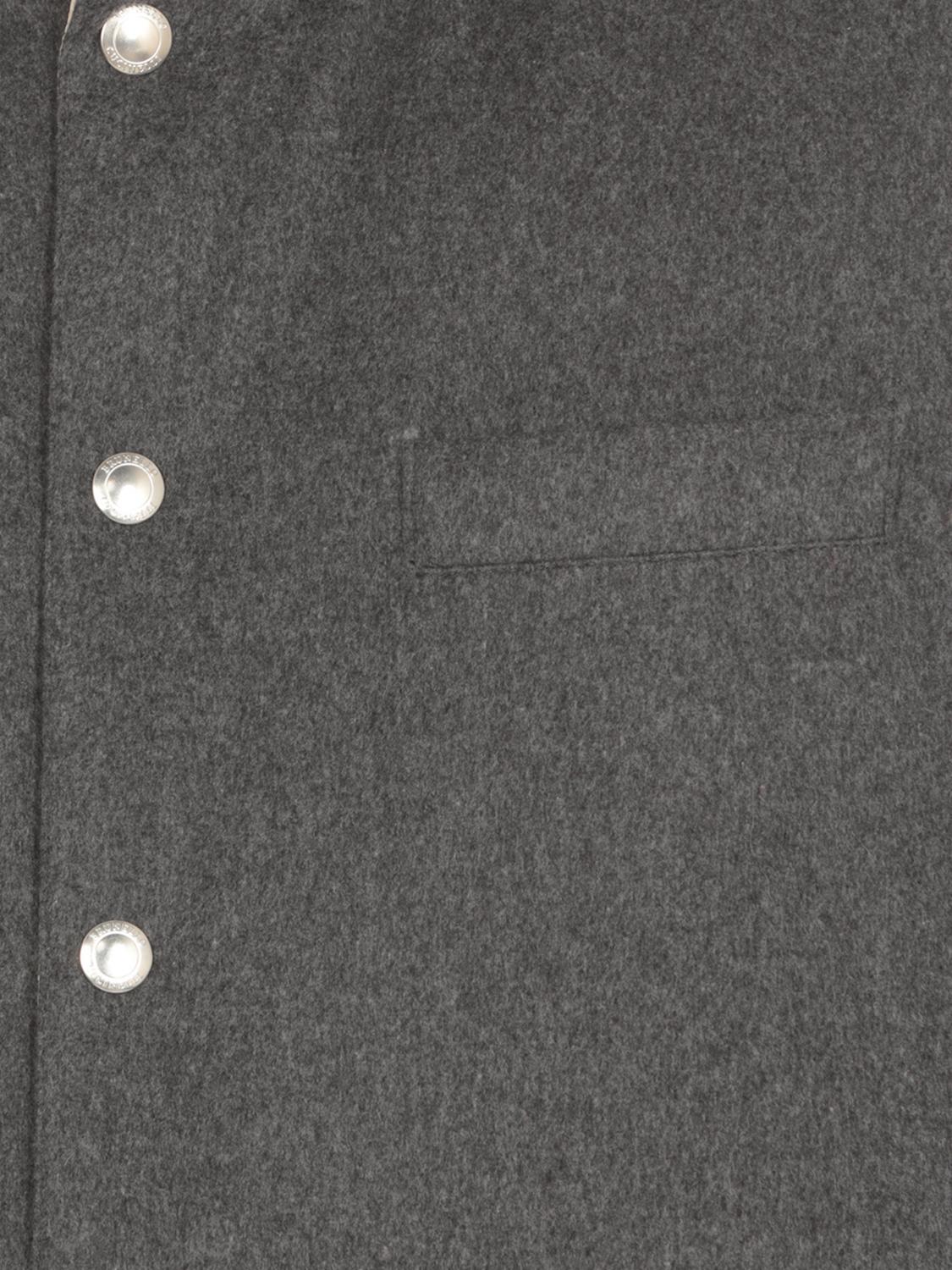BRUNELLO CUCINELLI SUIT VEST: Brunello Cucinelli vest with hood, Grey 1 - Img 4