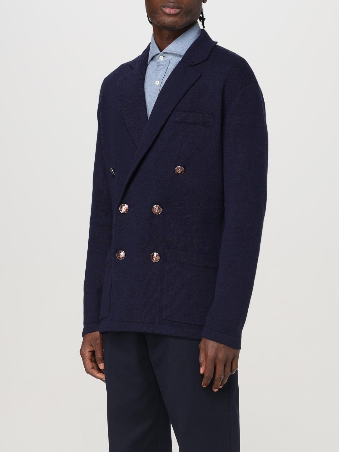 BRUNELLO CUCINELLI JACKET: Blazer men Brunello Cucinelli, Navy - Img 4