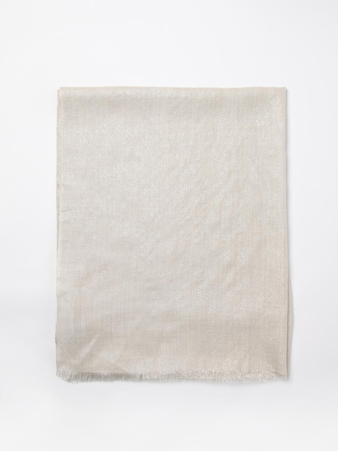 BRUNELLO CUCINELLI ÉCHARPE: écharpe femme Brunello Cucinelli, Perle - Img 1