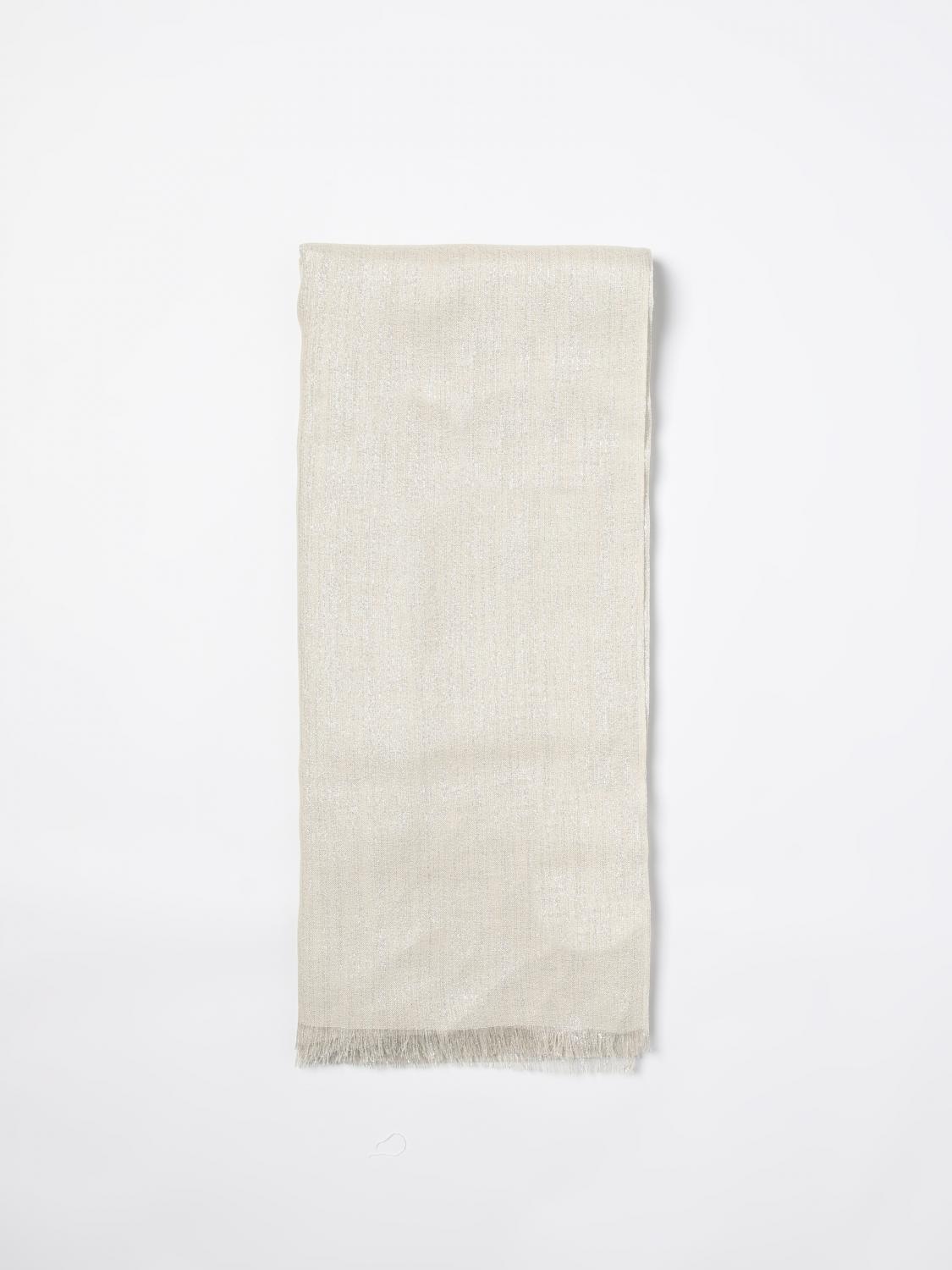 BRUNELLO CUCINELLI BUFANDA: Bufanda mujer Brunello Cucinelli, Mantequilla - Img 1