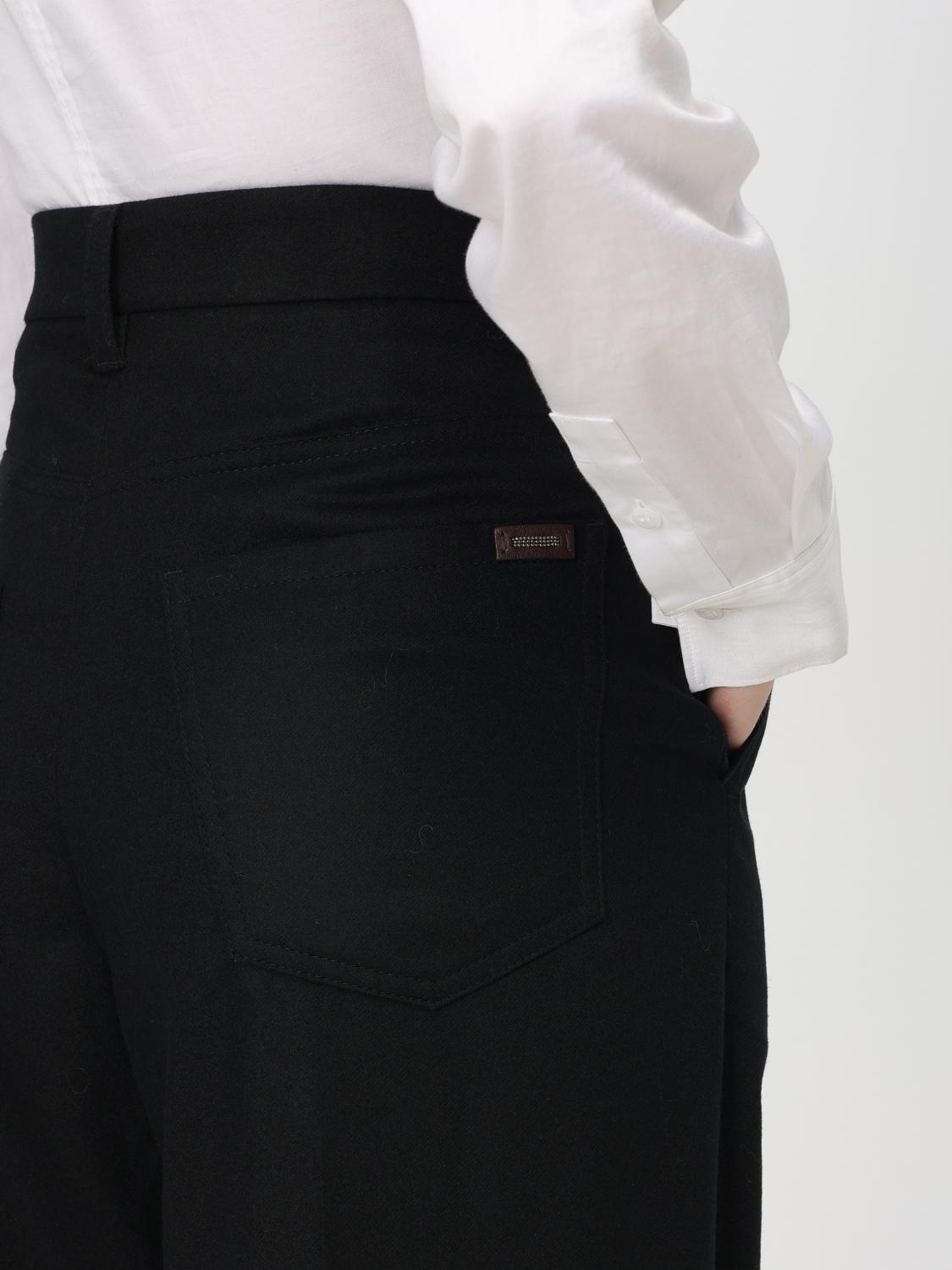 パンツ BRUNELLO CUCINELLI Woman Pants Black MD588P8724 C101 Brunello Cucinelli Outlet: Pants woman - Black | Brunello