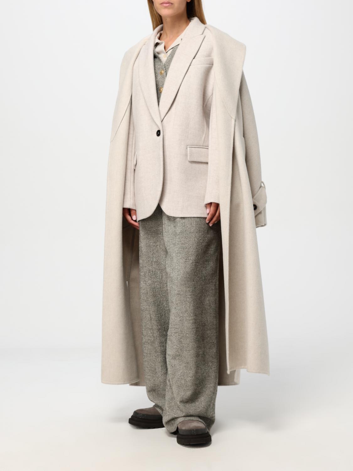 BRUNELLO CUCINELLI 블레이저: 블레이저 여성 Brunello Cucinelli, 펄 - Img 2