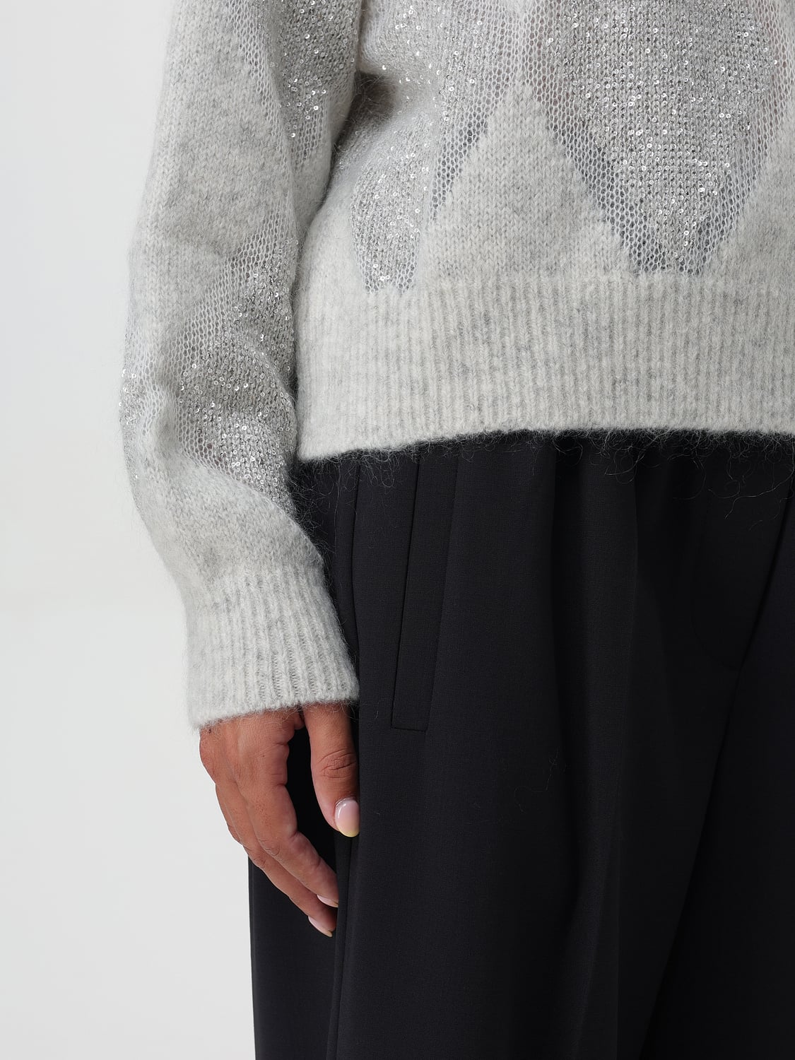 BRUNELLO CUCINELLI PULLOVER: Pullover damen Brunello Cucinelli, Perle - Img 5