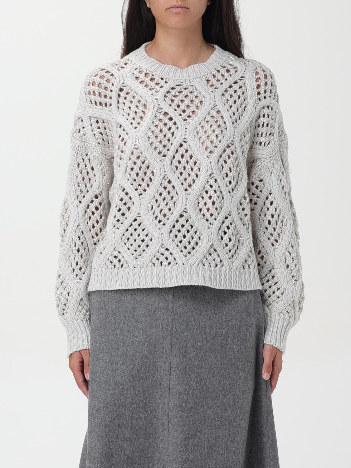 BRUNELLO CUCINELLI PULL: Pull femme Brunello Cucinelli, Perle - Img 1
