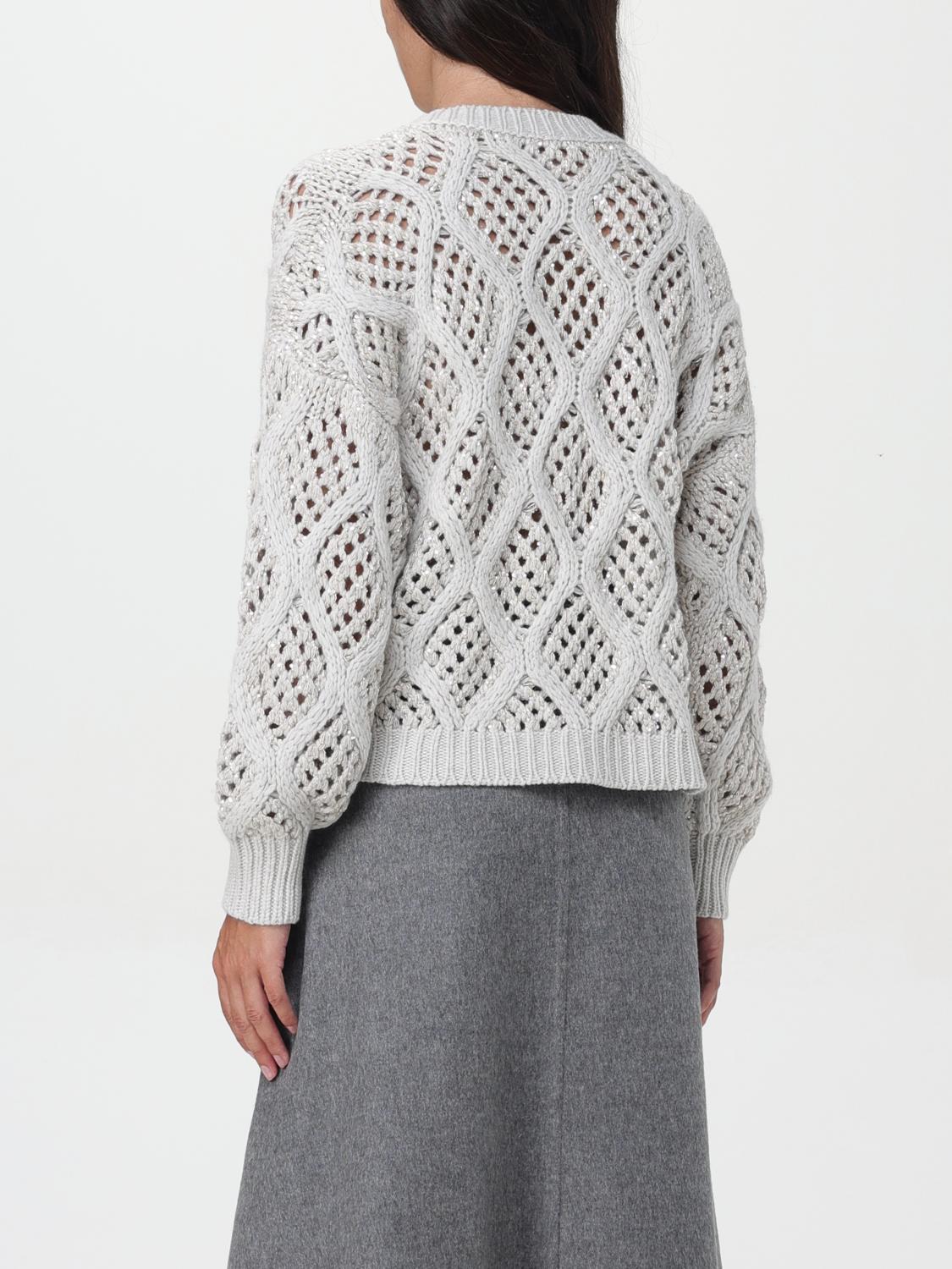 BRUNELLO CUCINELLI PULL: Pull femme Brunello Cucinelli, Perle - Img 2