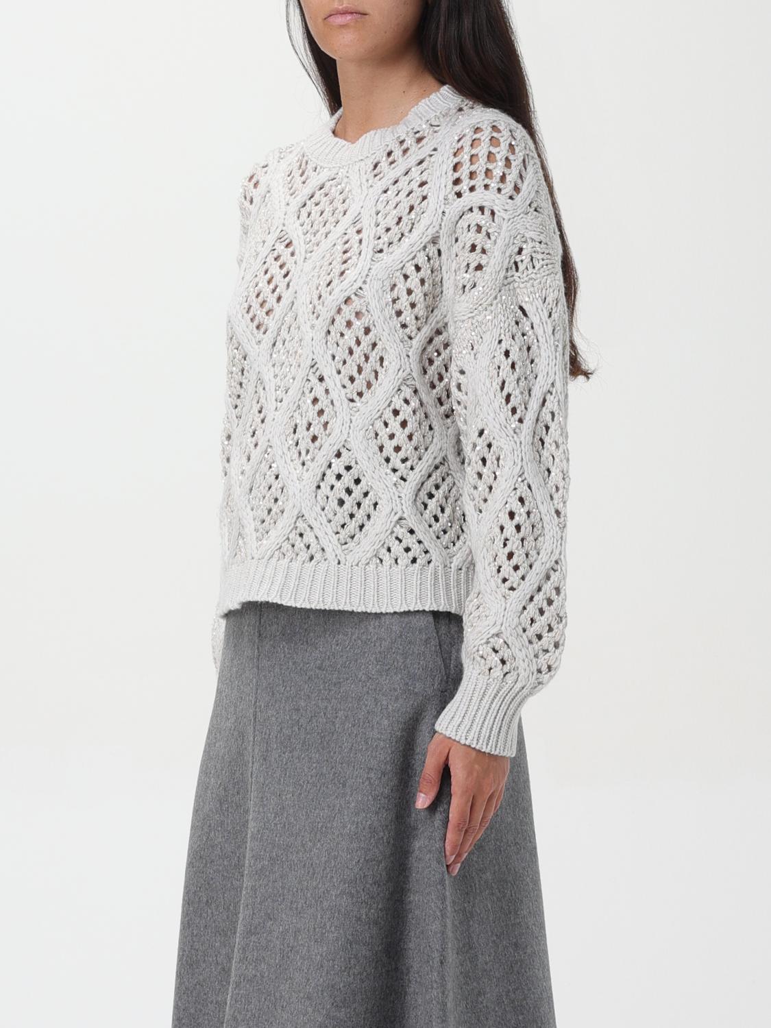 BRUNELLO CUCINELLI PULL: Pull femme Brunello Cucinelli, Perle - Img 3