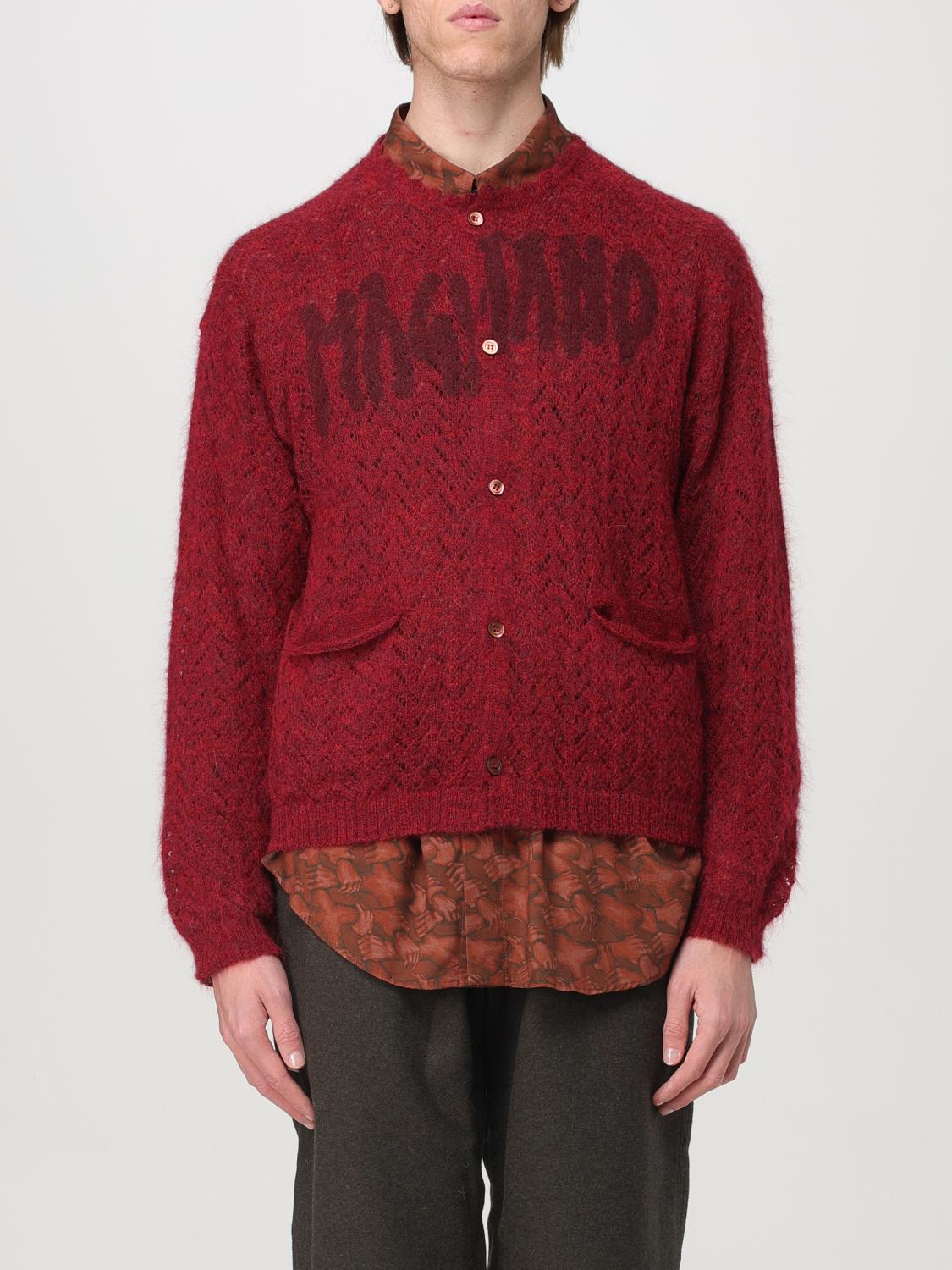 MAGLIANO CARDIGAN: Magliano men's cardigan, Burgundy - Img 1