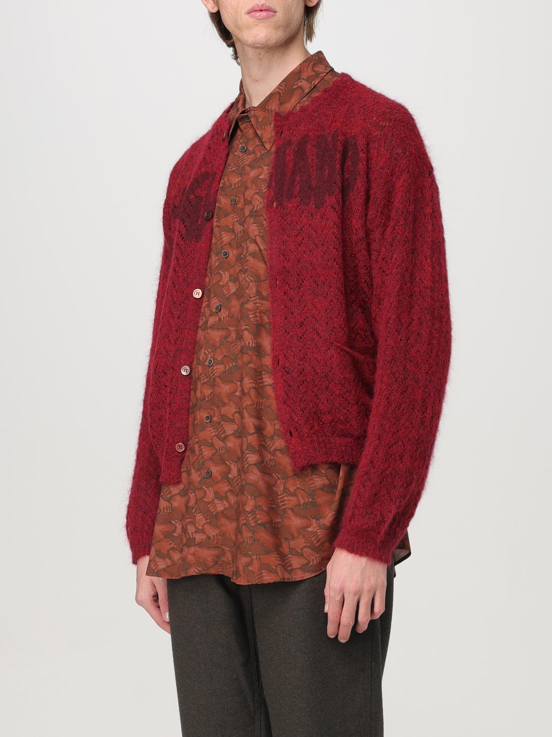 MAGLIANO CARDIGAN: Magliano men's cardigan, Burgundy - Img 4