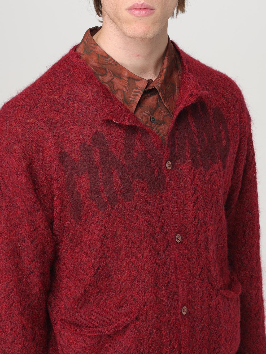 MAGLIANO CARDIGAN: Magliano men's cardigan, Burgundy - Img 5