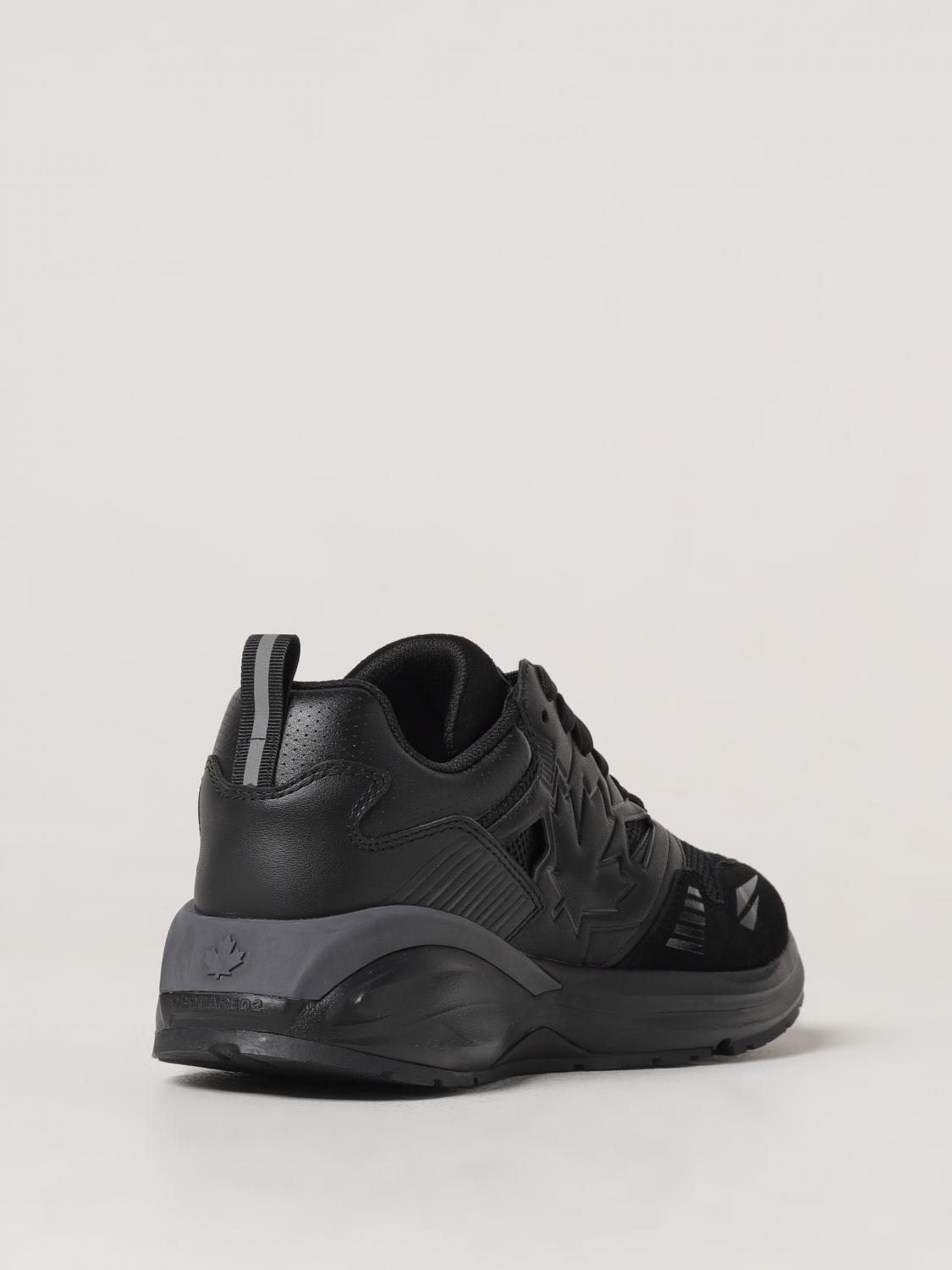 DSQUARED2 SNEAKERS: Sneakers men Dsquared2, Black - Img 3