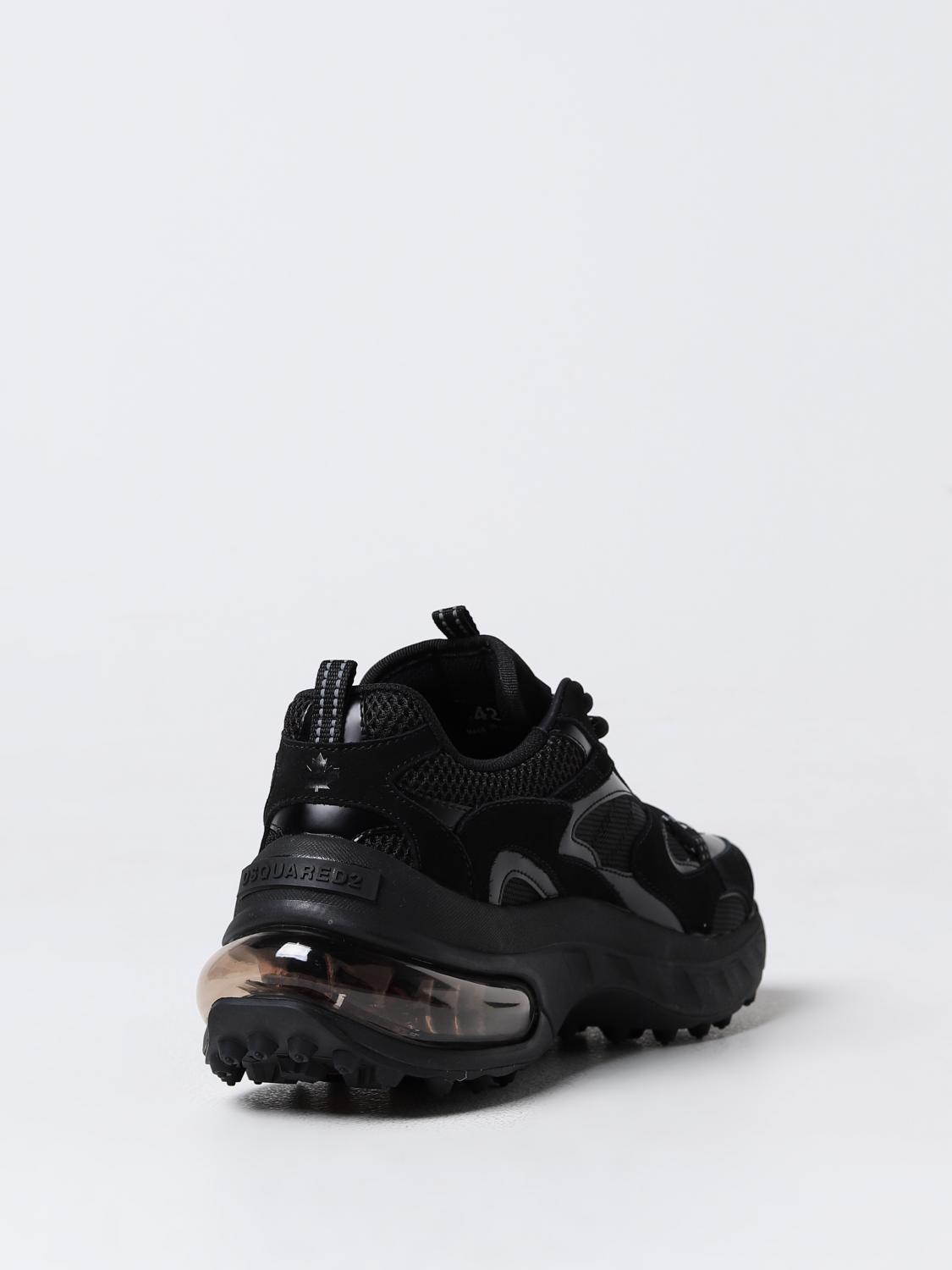 DSQUARED2 BASKETS: Baskets homme Dsquared2, Noir 1 - Img 3