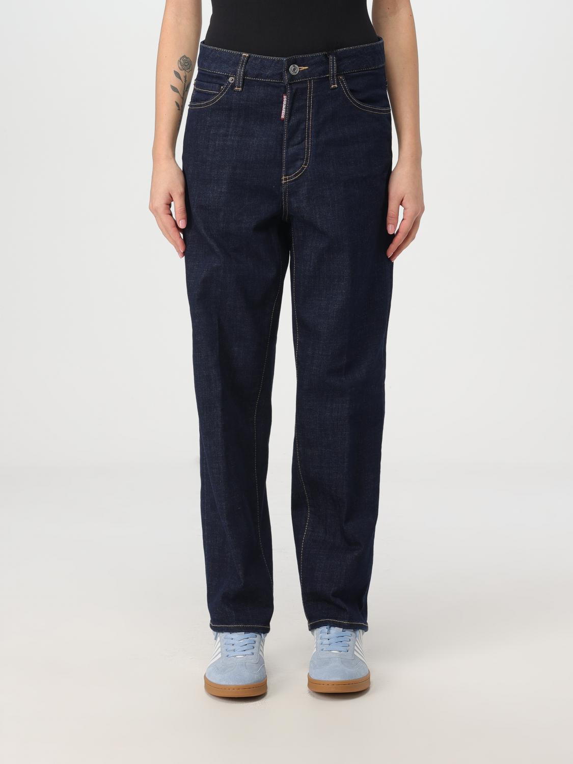 DSQUARED2 JEANS: Jeans Boston Dsquared2 in denim di cotone , Blue - Img 1