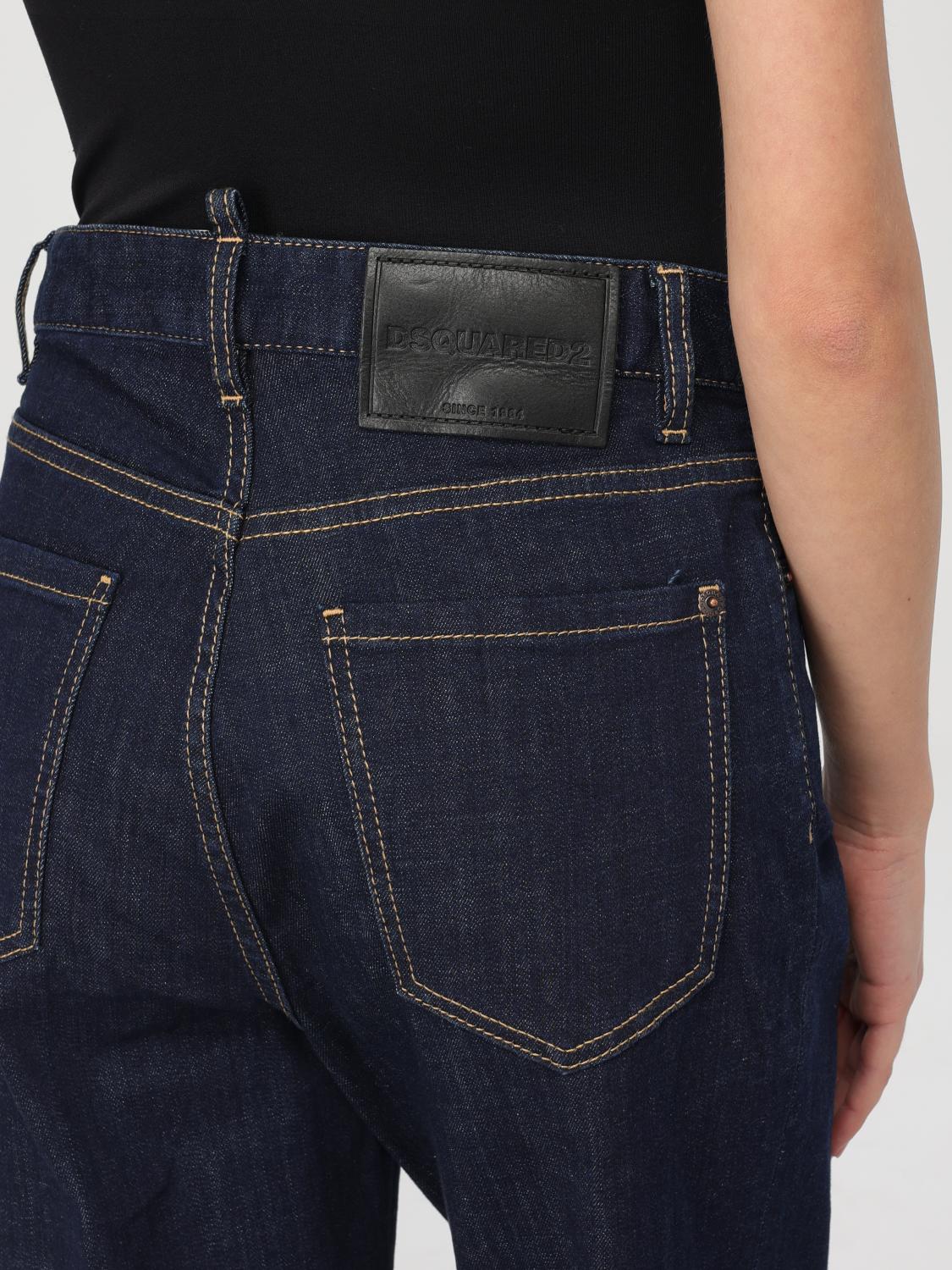 DSQUARED2 JEANS: Jeans Boston Dsquared2 in denim di cotone , Blue - Img 3