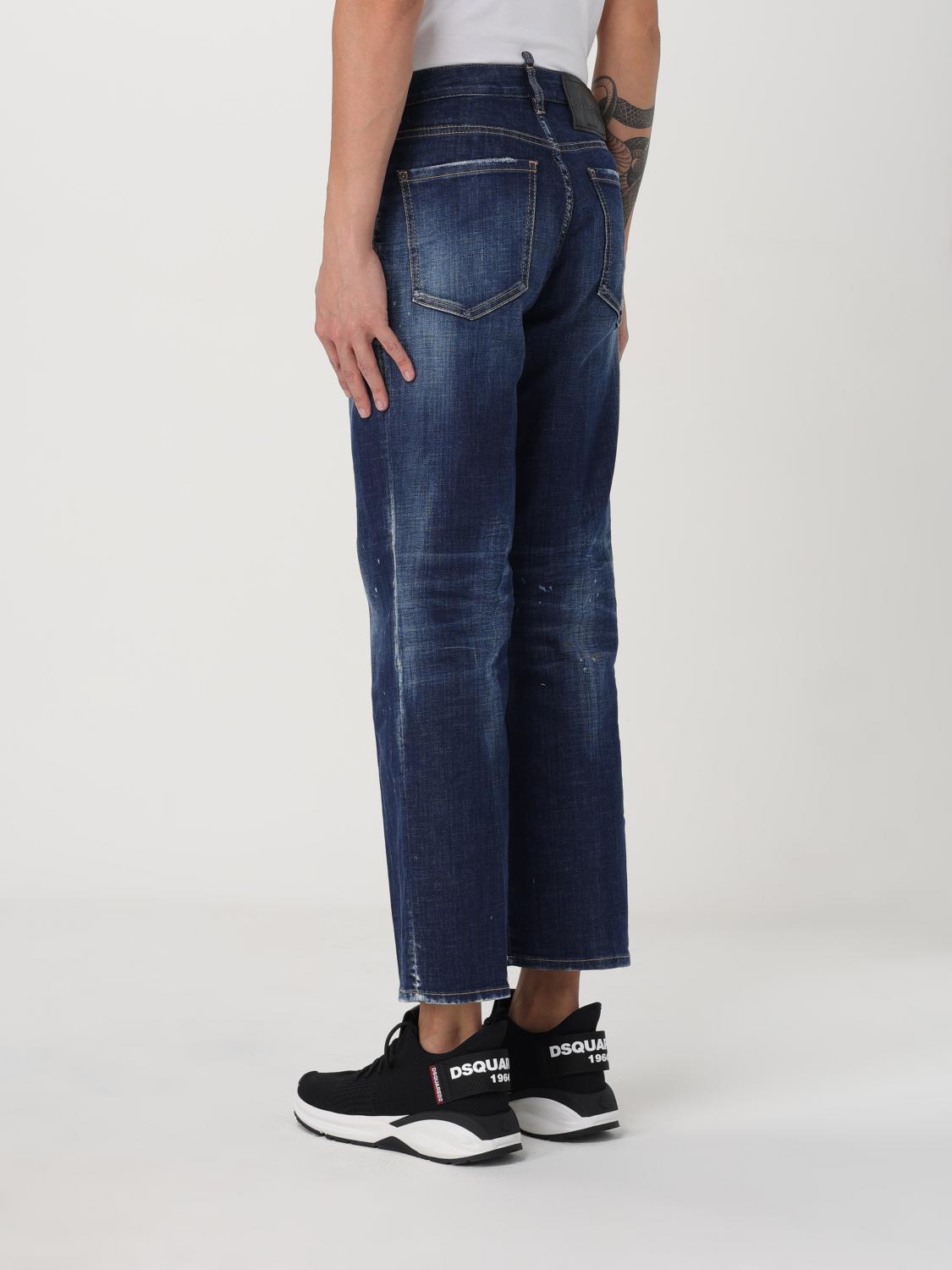 DSQUARED2 JEANS: Jeans femme Dsquared2, Denim - Img 2