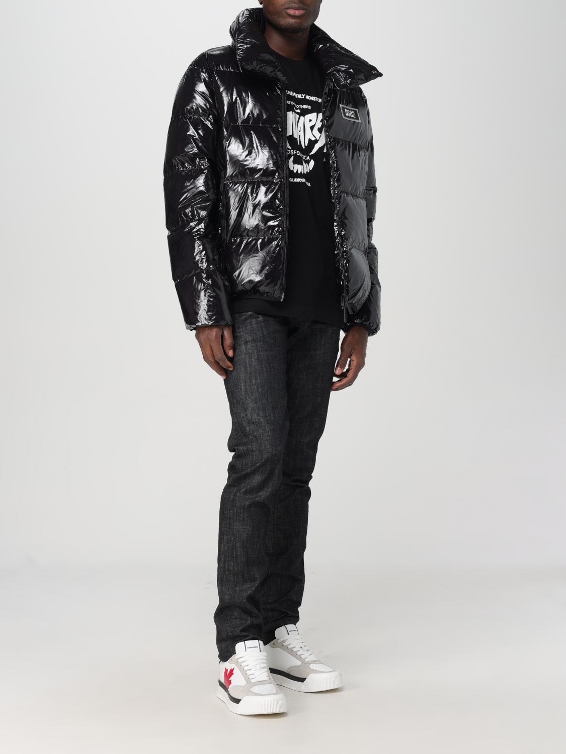 DSQUARED2 JACKE: Jacke herren Dsquared2, Schwarz - Img 2
