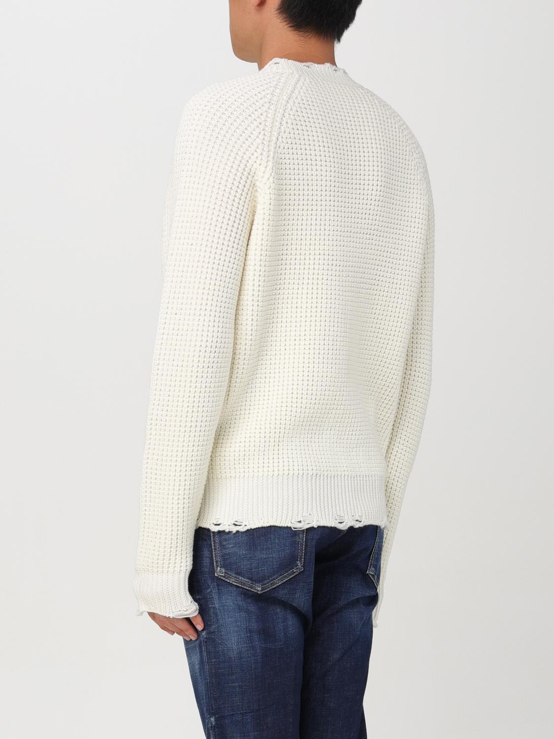 DSQUARED2 SWEATER: Sweater men Dsquared2, White - Img 3