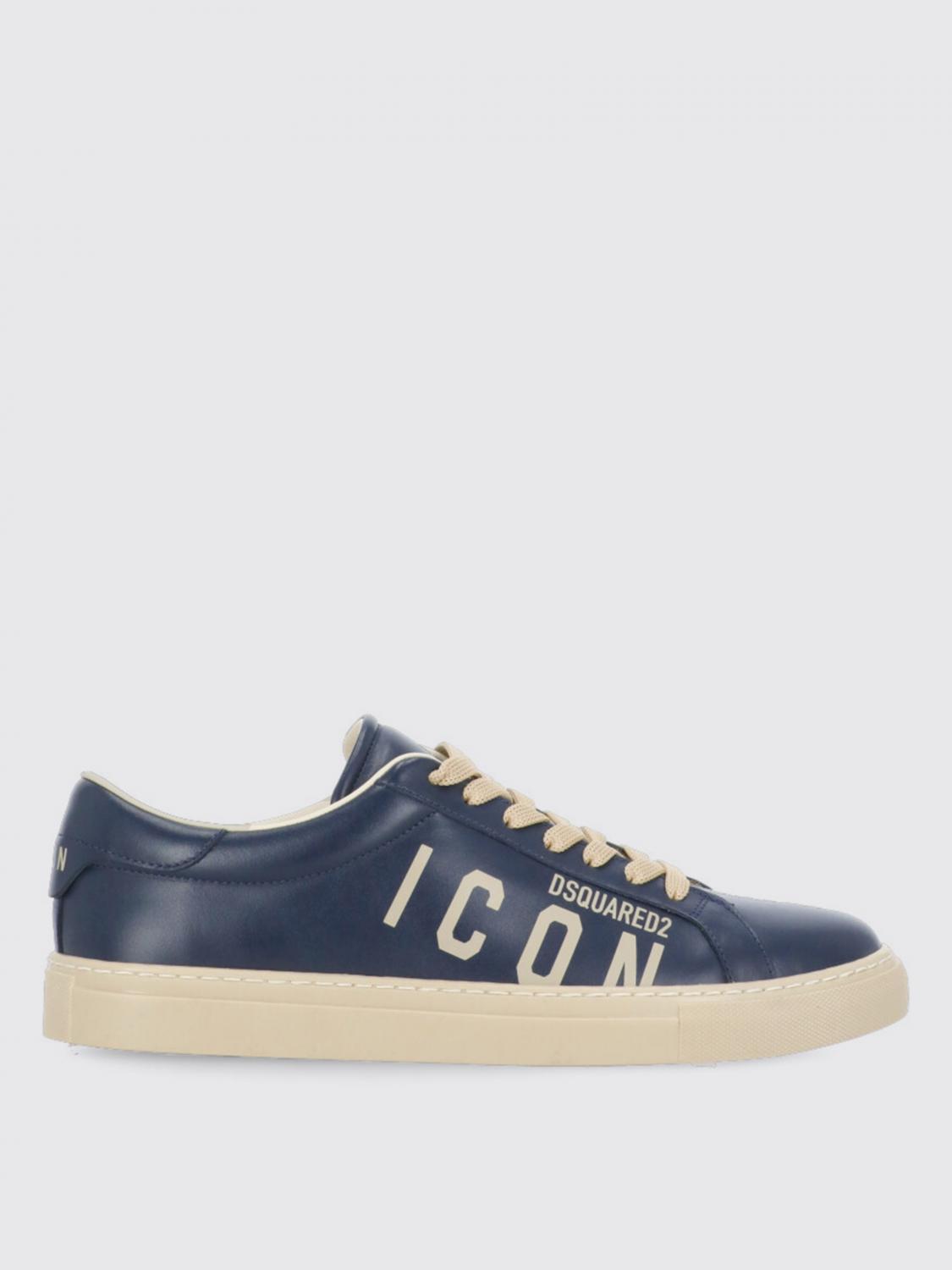 Giglio Sneakers Icon Dsquared2 in pelle