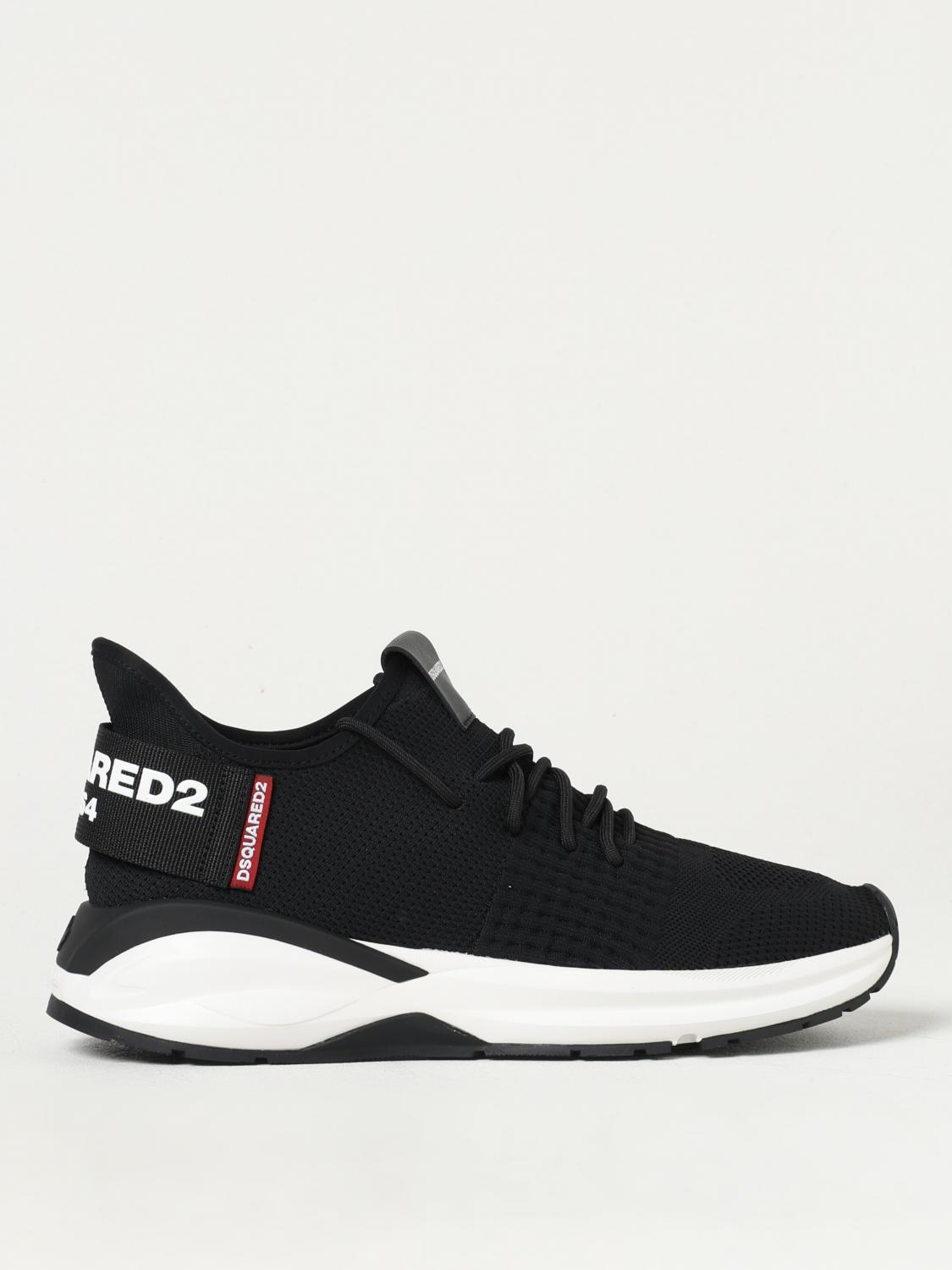 DSQUARED2 SNEAKERS: Sneakers men Dsquared2, Black - Img 1