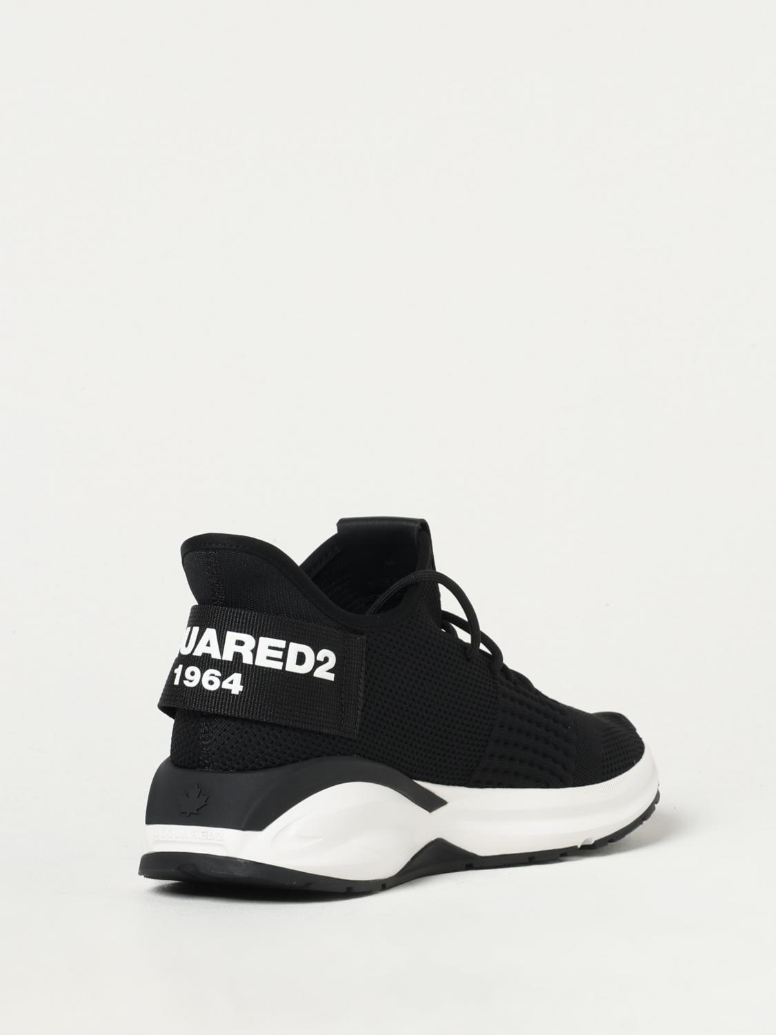 DSQUARED2 SNEAKERS: Sneakers men Dsquared2, Black - Img 3