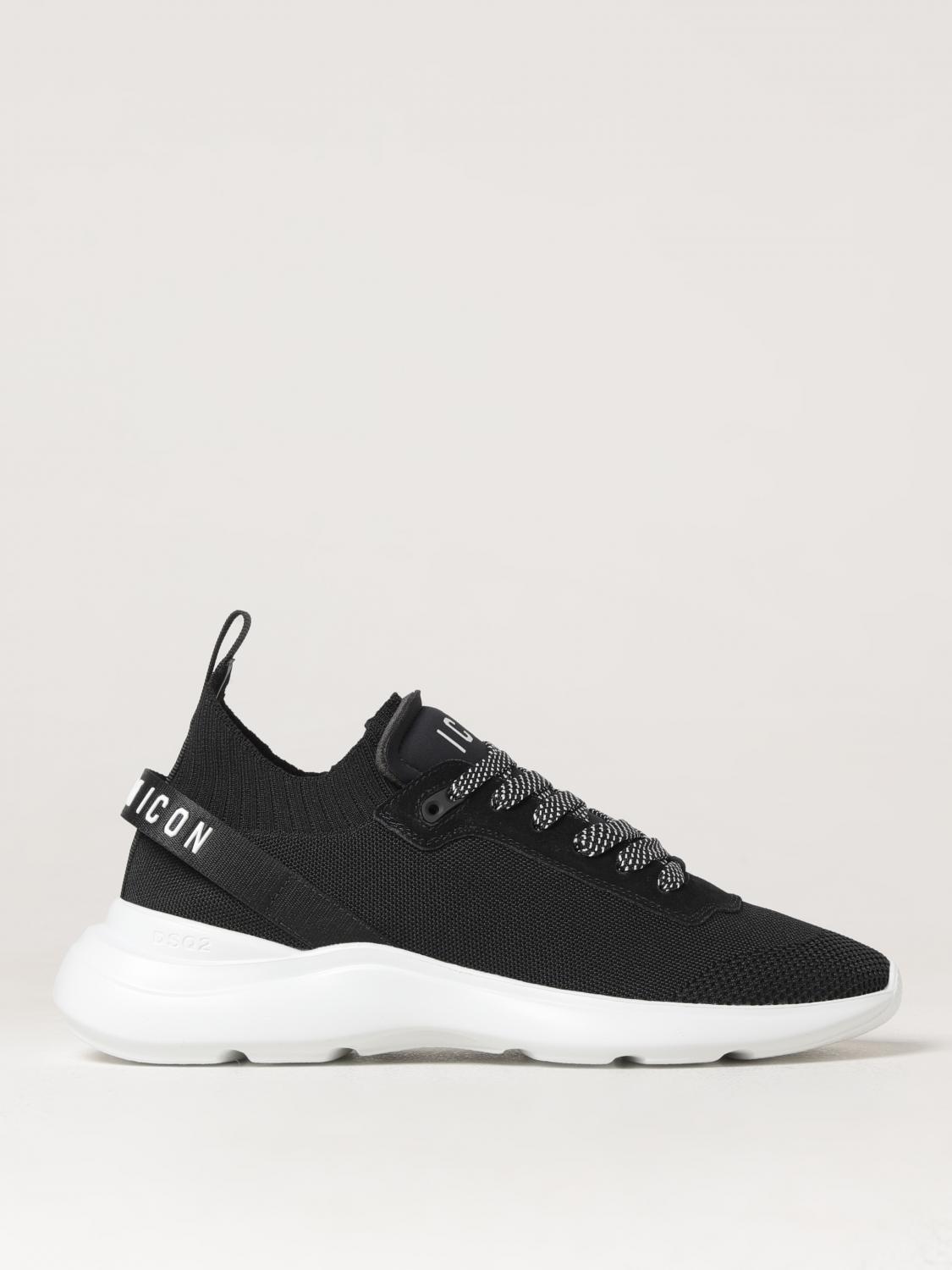 DSQUARED2 SNEAKERS: Sneakers men Dsquared2, Black - Img 1