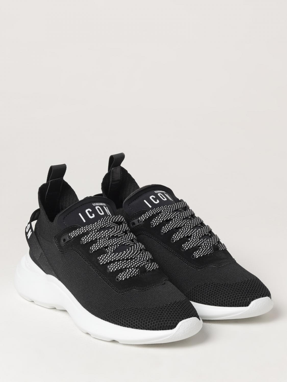 DSQUARED2 SNEAKERS: Sneakers men Dsquared2, Black - Img 2