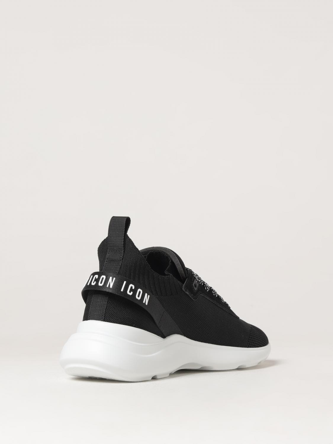 DSQUARED2 SNEAKERS: Sneakers men Dsquared2, Black - Img 3