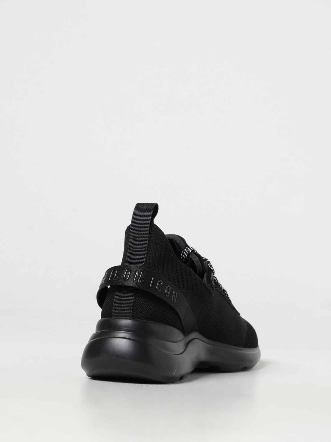 DSQUARED2 SNEAKERS: Sneakers men Dsquared2, Black 1 - Img 3