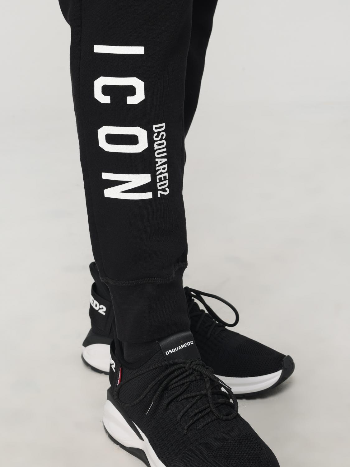 DSQUARED2 PANTS: Pants men Dsquared2, Black - Img 3