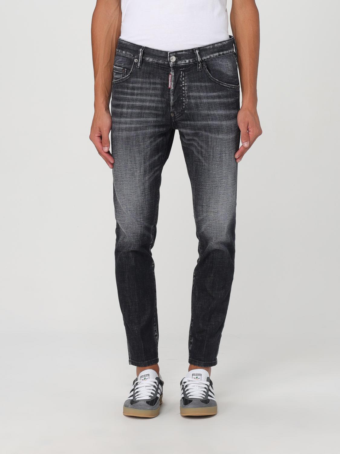 DSQUARED2 JEANS: Jeans men Dsquared2, Black - Img 1