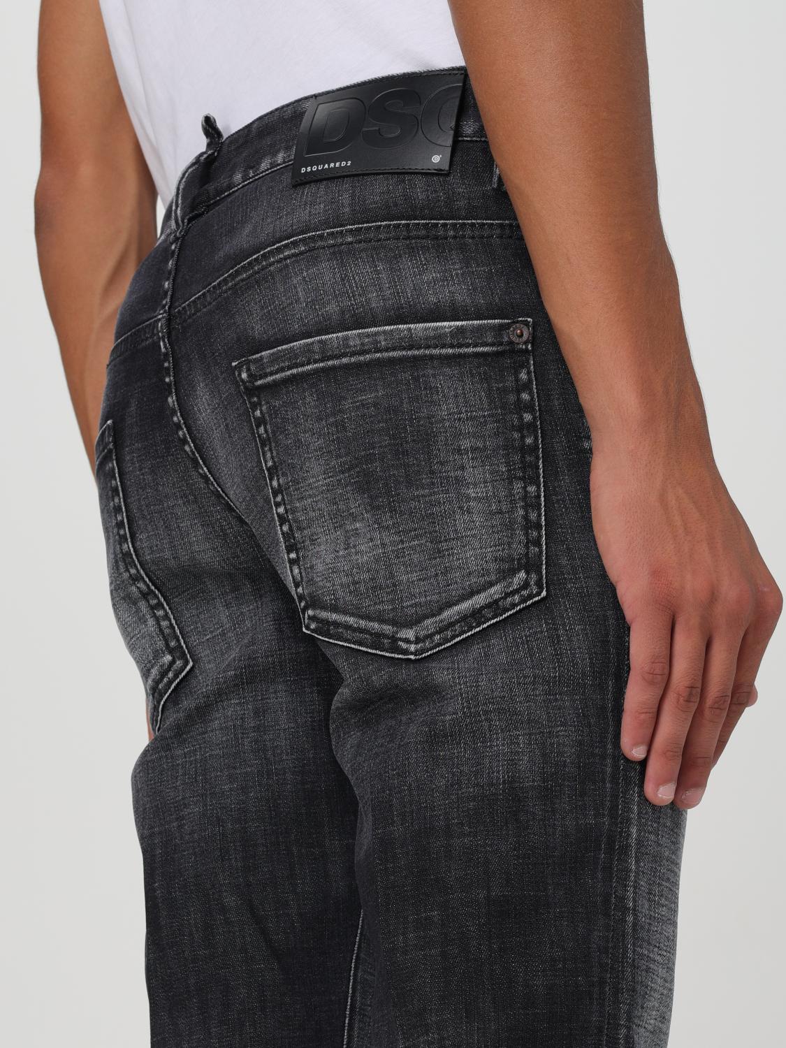 DSQUARED2 JEANS: Jeans men Dsquared2, Black - Img 3