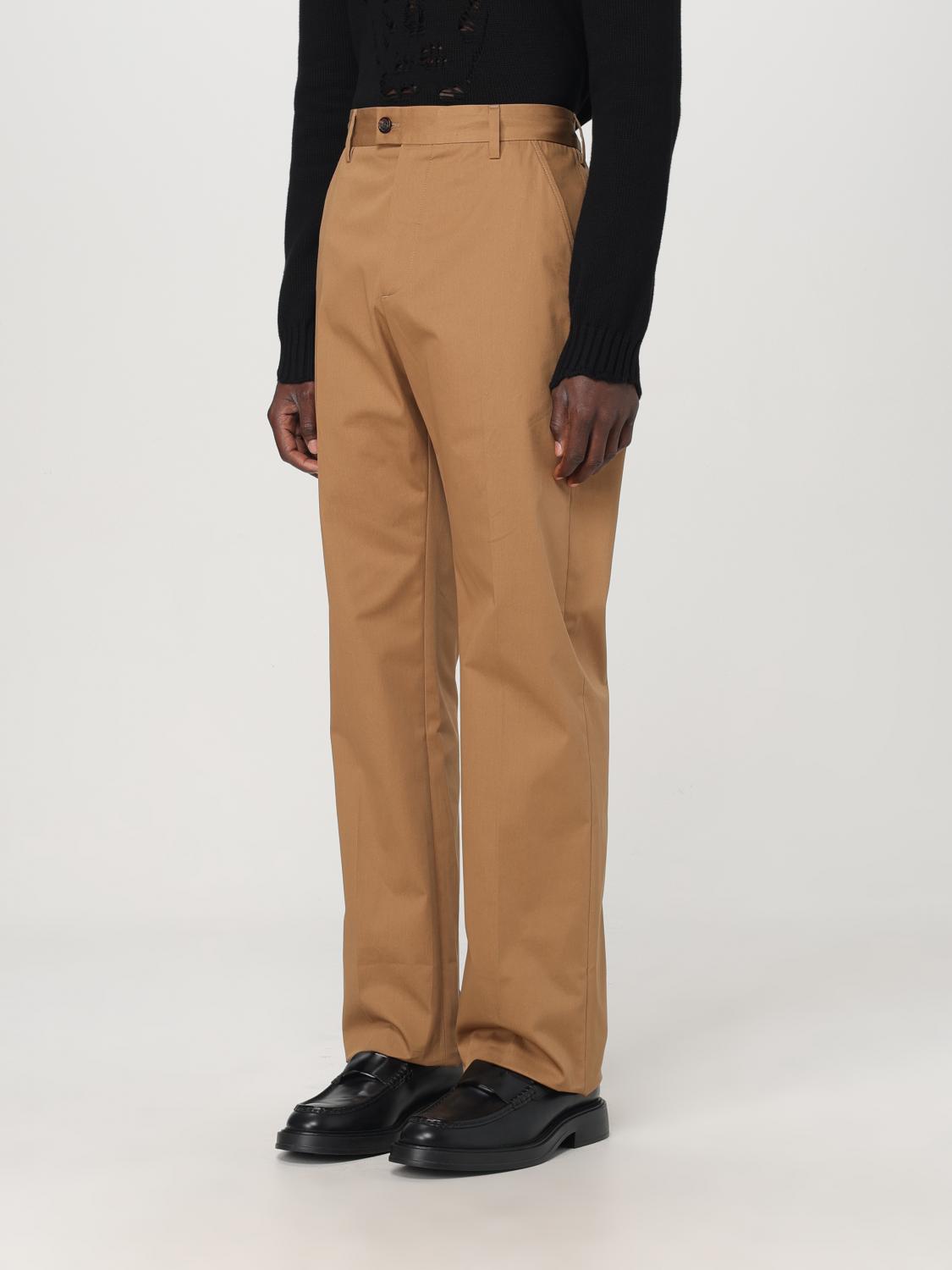 ALEXANDER MCQUEEN PANTS: Pants men Alexander McQueen, Camel - Img 4