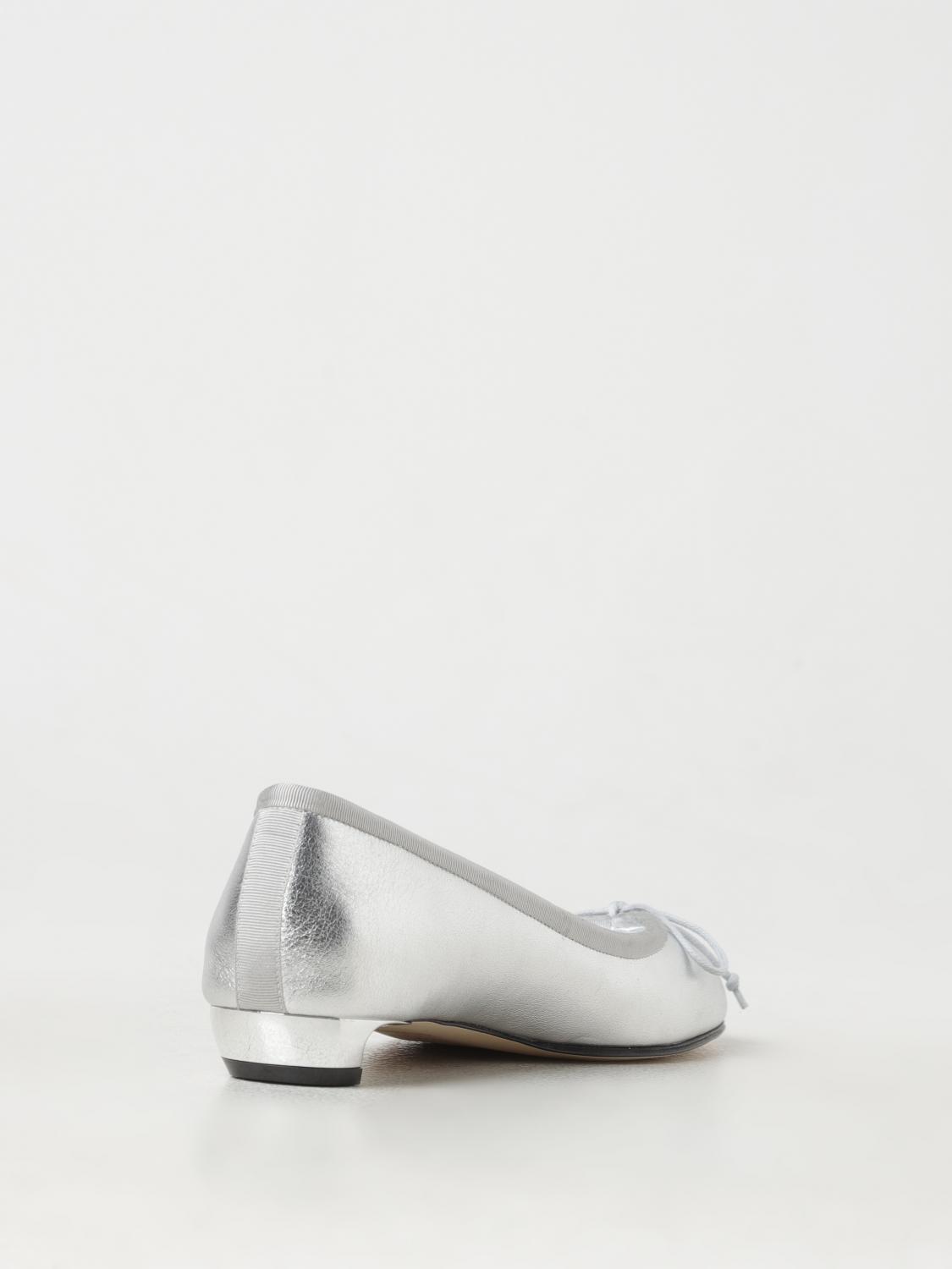 ALEXANDER MCQUEEN BALLET FLATS: Shoes woman Alexander McQueen, Silver - Img 3