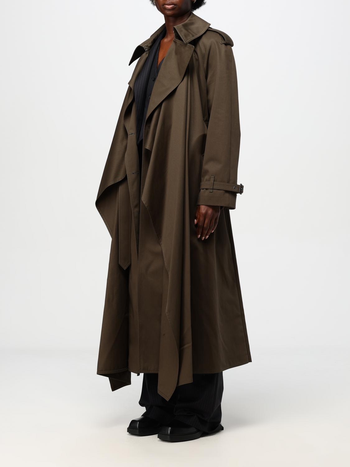 ALEXANDER MCQUEEN TRENCH: Trench Alexander McQueen in cotone , Militare - Img 4