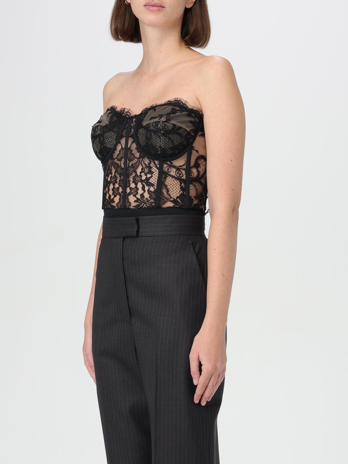 ALEXANDER MCQUEEN TOP: Weste damen Alexander McQueen, Schwarz - Img 4