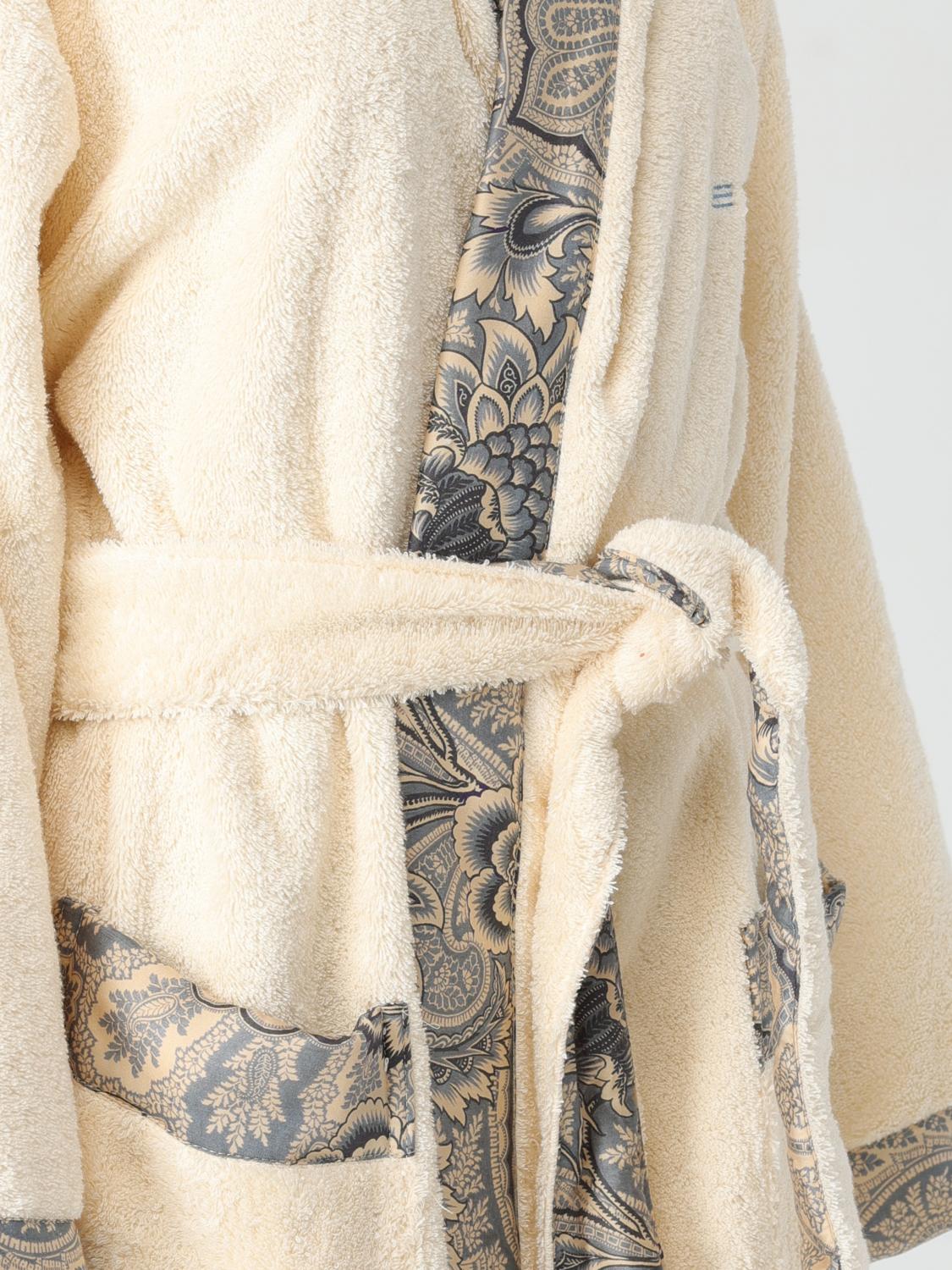 ETRO HOME BATHROBES: Bathrobes lifestyle Etro Home, 노드 블루 - Img 5