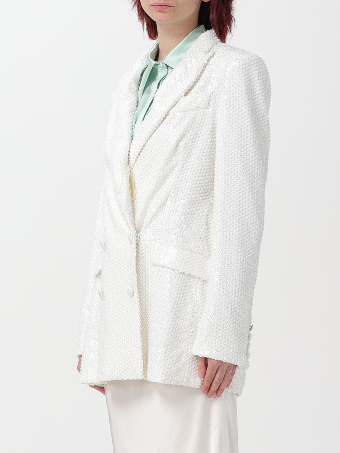 アウターその他 HEBE STUDIO Woman Blazer White H225-NLVBZ-STN OFF WHITE HEBE STUDIO: Blazer woman - White | Hebe Studio blazer H225
