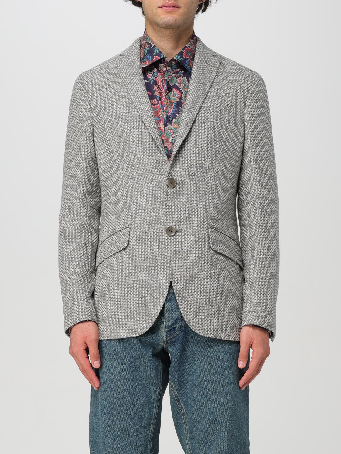 ETRO BLAZER: Blazer men Etro, Grey - Img 1
