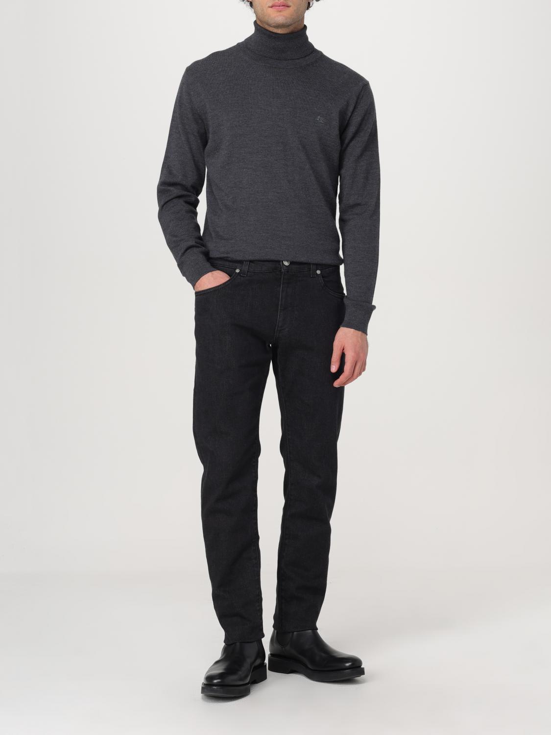 ETRO SWEATER: Sweater men Etro, Grey - Img 2