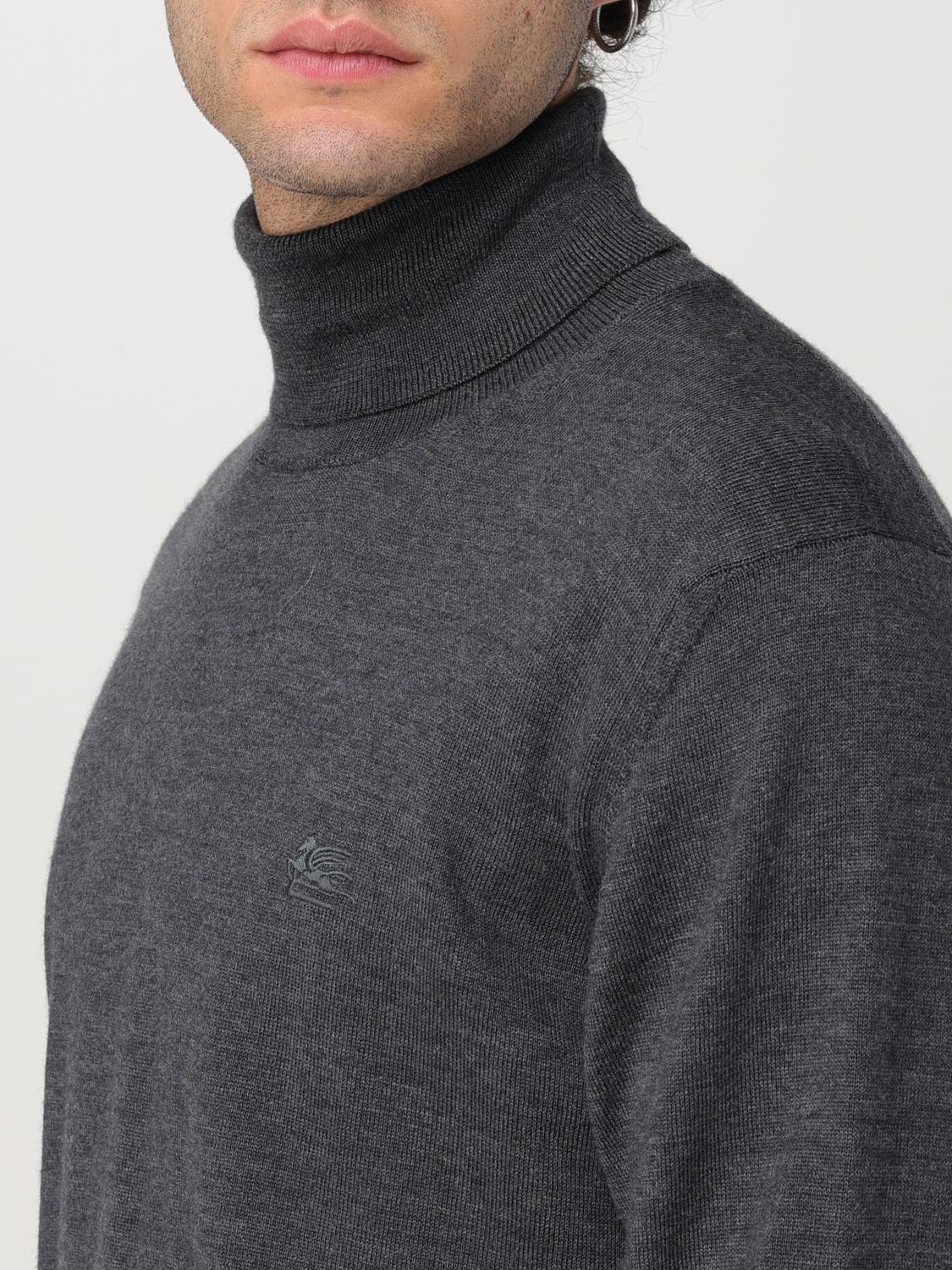 ETRO SWEATER: Sweater men Etro, Grey - Img 5